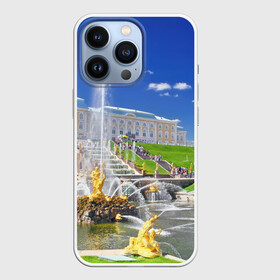Чехол для iPhone 13 Pro с принтом Петергоф в Белгороде,  |  | russia | saint petersburg | интеллигенция | культурная столица | мосты | нева | петергоф | питер | россия | санкт петербург | фантаны | финский залив | хипстер
