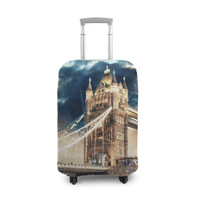 Чехол для чемодана 3D с принтом Англия в Белгороде, 86% полиэфир, 14% спандекс | двустороннее нанесение принта, прорези для ручек и колес | england | europe | london | англия | биг бен | великобритания | высотки | королева | лондон | мегаполис | тауэрский мост | туризм