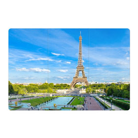 Магнитный плакат 3Х2 с принтом Париж в Белгороде, Полимерный материал с магнитным слоем | 6 деталей размером 9*9 см | france | paris | париж | франция | эйфелева башня