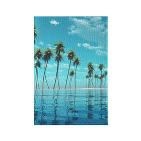 Обложка для паспорта матовая кожа с принтом Фиджи в Белгороде, натуральная матовая кожа | размер 19,3 х 13,7 см; прозрачные пластиковые крепления | Тематика изображения на принте: архипелаг | загар | каникулы | королевство | море | остров | отдых | отпуск | пальмы | песок | рай | солнце | тихий океан | туризм | фиджи