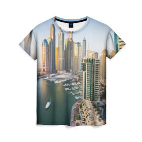 Женская футболка 3D с принтом Dubai в Белгороде, 100% полиэфир ( синтетическое хлопкоподобное полотно) | прямой крой, круглый вырез горловины, длина до линии бедер | dubai | абу даби | арабские эмираты | ближний восток | богатство | бурдж халифа | дубай | изобилие | каникулы | мегаполис | нефть | оаэ | отпуск | персидский залив | роскошь | технологии | туризм | шейхи