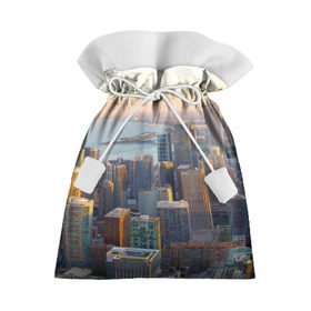 Подарочный 3D мешок с принтом Нью-Йорк в Белгороде, 100% полиэстер | Размер: 29*39 см | Тематика изображения на принте: america | new york | usa | америка | высотки | мегаполис | нью йорк | столица мира | сша | штаты