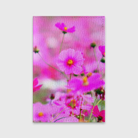 Обложка для паспорта матовая кожа с принтом Цветы в Белгороде, натуральная матовая кожа | размер 19,3 х 13,7 см; прозрачные пластиковые крепления | лепесток | природа | цветок | яркая