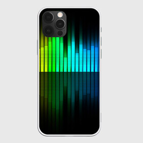 Чехол для iPhone 12 Pro Max с принтом Эквалайзер в Белгороде, Силикон |  | Тематика изображения на принте: музыка | ритм | эквалайзер