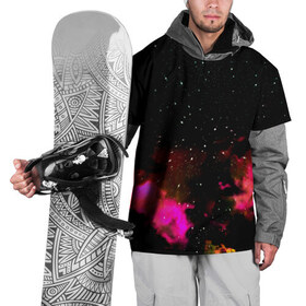 Накидка на куртку 3D с принтом Звездный путь в Белгороде, 100% полиэстер |  | star | звезды | розовый