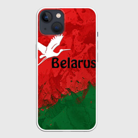 Чехол для iPhone 13 с принтом Belarus 2 в Белгороде,  |  | belarus | беларусь