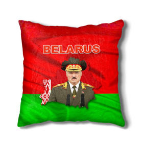 Подушка 3D с принтом Belarus 17 в Белгороде, наволочка – 100% полиэстер, наполнитель – холлофайбер (легкий наполнитель, не вызывает аллергию). | состоит из подушки и наволочки. Наволочка на молнии, легко снимается для стирки | belarus | беларусь | лукашенко | президент