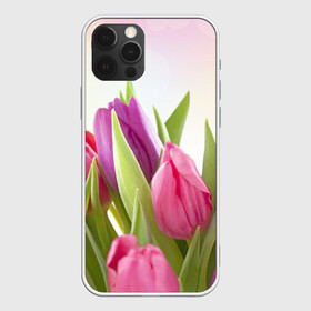 Чехол для iPhone 12 Pro с принтом Тюльпаны в Белгороде, силикон | область печати: задняя сторона чехла, без боковых панелей | 8 марта | аромат | букет | вазон | великолепие | дача | девушки | женщины | краски | красота | куст | лужайка | милые цветы | огород | палитра | прелесть | радуга | растение | тюльпаны