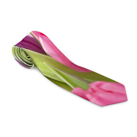 Галстук 3D с принтом Тюльпаны в Белгороде, 100% полиэстер | Длина 148 см; Плотность 150-180 г/м2 | Тематика изображения на принте: 8 марта | аромат | букет | вазон | великолепие | дача | девушки | женщины | краски | красота | куст | лужайка | милые цветы | огород | палитра | прелесть | радуга | растение | тюльпаны
