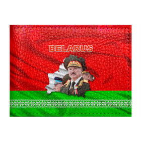 Обложка для студенческого билета с принтом Belarus 18 в Белгороде, натуральная кожа | Размер: 11*8 см; Печать на всей внешней стороне | belarus | беларусь | лукашенко | президент