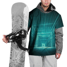 Накидка на куртку 3D с принтом Цифровой тоннель в Белгороде, 100% полиэстер |  | глубины сознания | интернет | коридор | матрица | оптическая иллюзия | секрет | сеть | тайна | тоннель
