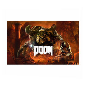 Бумага для упаковки 3D с принтом Doom 4 Hell Cyberdemon в Белгороде, пластик и полированная сталь | круглая форма, металлическое крепление в виде кольца | Тематика изображения на принте: cyberdemon | demon | doom | hell | дум