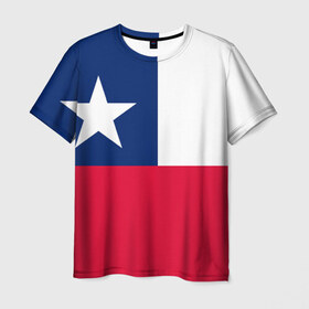 Мужская футболка 3D с принтом Чили в Белгороде, 100% полиэфир | прямой крой, круглый вырез горловины, длина до линии бедер | chile | америка | санчес | футбол