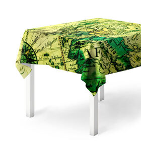 Скатерть 3D с принтом Карта 4 в Белгороде, 100% полиэстер (ткань не мнется и не растягивается) | Размер: 150*150 см | Тематика изображения на принте: map | world | карта | мир