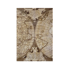 Обложка для паспорта матовая кожа с принтом Карта 12 в Белгороде, натуральная матовая кожа | размер 19,3 х 13,7 см; прозрачные пластиковые крепления | Тематика изображения на принте: map | world | карта | мир