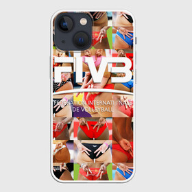 Чехол для iPhone 13 mini с принтом Волейбол 1 в Белгороде,  |  | fiv3 | volleyball | волейбол