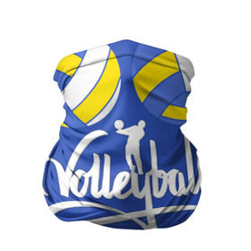 Бандана-труба 3D с принтом Волейбол 6 в Белгороде, 100% полиэстер, ткань с особыми свойствами — Activecool | плотность 150‒180 г/м2; хорошо тянется, но сохраняет форму | volleyball | волейбол