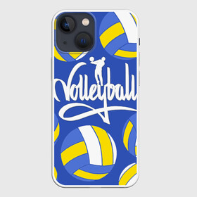 Чехол для iPhone 13 mini с принтом Волейбол 6 в Белгороде,  |  | volleyball | волейбол