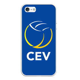 Чехол для iPhone 5/5S матовый с принтом Волейбол 19 в Белгороде, Силикон | Область печати: задняя сторона чехла, без боковых панелей | cev | volleyball | волейбол