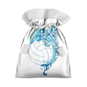 Подарочный 3D мешок с принтом Волейбол 22 в Белгороде, 100% полиэстер | Размер: 29*39 см | 