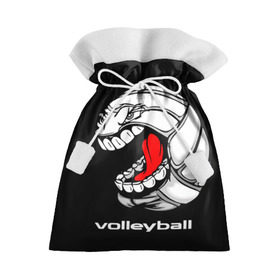 Подарочный 3D мешок с принтом Волейбол 25 в Белгороде, 100% полиэстер | Размер: 29*39 см | Тематика изображения на принте: volleyball | волейбол