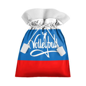Подарочный 3D мешок с принтом Волейбол 27 в Белгороде, 100% полиэстер | Размер: 29*39 см | volleyball | волейбол