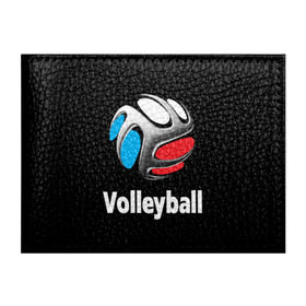 Обложка для студенческого билета с принтом Волейбол 29 в Белгороде, натуральная кожа | Размер: 11*8 см; Печать на всей внешней стороне | volleyball | волейбол
