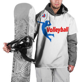Накидка на куртку 3D с принтом Волейбол 31 в Белгороде, 100% полиэстер |  | volleyball | волейбол