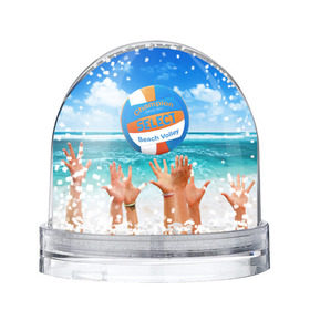Снежный шар с принтом Волейбол 37 в Белгороде, Пластик | Изображение внутри шара печатается на глянцевой фотобумаге с двух сторон | champion | select | volleyball | волейбол