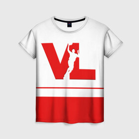 Женская футболка 3D с принтом Волейбол 70 в Белгороде, 100% полиэфир ( синтетическое хлопкоподобное полотно) | прямой крой, круглый вырез горловины, длина до линии бедер | vl | volleyball | волейбол