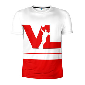 Мужская футболка 3D спортивная с принтом Волейбол 70 в Белгороде, 100% полиэстер с улучшенными характеристиками | приталенный силуэт, круглая горловина, широкие плечи, сужается к линии бедра | vl | volleyball | волейбол