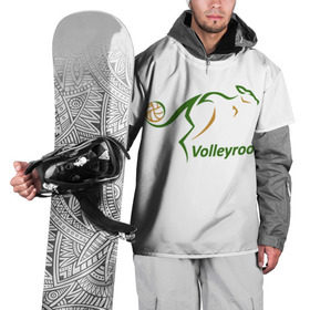 Накидка на куртку 3D с принтом Волейбол 71 в Белгороде, 100% полиэстер |  | 