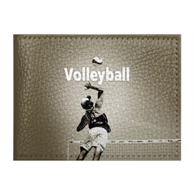 Обложка для студенческого билета с принтом Волейбол 78 в Белгороде, натуральная кожа | Размер: 11*8 см; Печать на всей внешней стороне | volleyball | волейбол