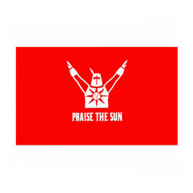 Бумага для упаковки 3D с принтом Dark Souls 4 в Белгороде, пластик и полированная сталь | круглая форма, металлическое крепление в виде кольца | Тематика изображения на принте: dark souls | praise the sun | you died | дарк соулс