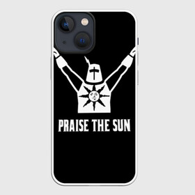 Чехол для iPhone 13 mini с принтом Dark Souls 5 в Белгороде,  |  | dark souls | praise the sun | you died | дарк соулс