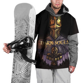 Накидка на куртку 3D с принтом Dark Souls 29 в Белгороде, 100% полиэстер |  | Тематика изображения на принте: dark souls | praise the sun | you died | дарк соулс