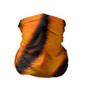 Бандана-труба 3D с принтом Шкура тигра в Белгороде, 100% полиэстер, ткань с особыми свойствами — Activecool | плотность 150‒180 г/м2; хорошо тянется, но сохраняет форму | кошка | полосатая | текстуры | тигр
