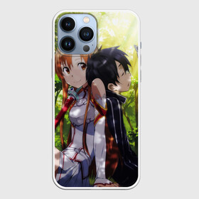 Чехол для iPhone 13 Pro Max с принтом Sword Art Online в Белгороде,  |  | anime | asuna | kirito | sword art online | аниме | асуна | кирито | мастера меча онлайн