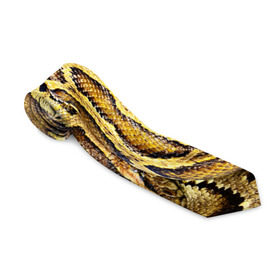 Галстук 3D с принтом Змея в Белгороде, 100% полиэстер | Длина 148 см; Плотность 150-180 г/м2 | snake | анаконда | гадюка | змеиная | змея | кобра | кожа | кожура | удав | уж | червь | червяк | яд