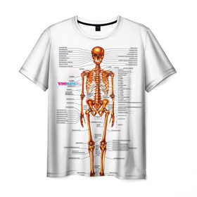Мужская футболка 3D с принтом Шпаргалки в Белгороде, 100% полиэфир | прямой крой, круглый вырез горловины, длина до линии бедер | Тематика изображения на принте: шпаргалка