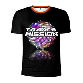 Мужская футболка 3D спортивная с принтом Trancemission в Белгороде, 100% полиэстер с улучшенными характеристиками | приталенный силуэт, круглая горловина, широкие плечи, сужается к линии бедра | trancemission |   |  trance mission | транс миссия | трансмиссия