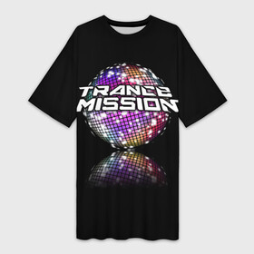 Платье-футболка 3D с принтом Trancemission в Белгороде,  |  | trancemission |   |  trance mission | транс миссия | трансмиссия
