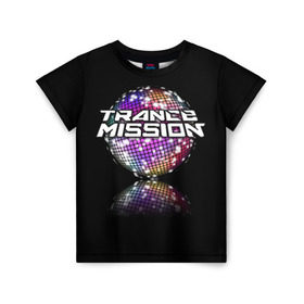Детская футболка 3D с принтом Trancemission в Белгороде, 100% гипоаллергенный полиэфир | прямой крой, круглый вырез горловины, длина до линии бедер, чуть спущенное плечо, ткань немного тянется | Тематика изображения на принте: trancemission |   |  trance mission | транс миссия | трансмиссия