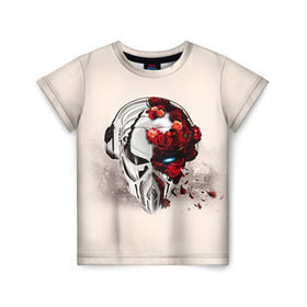 Детская футболка 3D с принтом Пиратская станция 5 в Белгороде, 100% гипоаллергенный полиэфир | прямой крой, круглый вырез горловины, длина до линии бедер, чуть спущенное плечо, ткань немного тянется | and | dnb | drumm | pirate | station | бэйс | драм | пиратская | станция