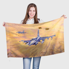 Флаг 3D с принтом Самолет в Белгороде, 100% полиэстер | плотность ткани — 95 г/м2, размер — 67 х 109 см. Принт наносится с одной стороны | ввс | небо | полет | самолет
