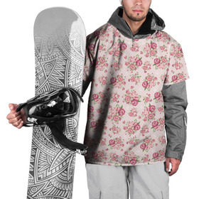 Накидка на куртку 3D с принтом Fashion sweet flower в Белгороде, 100% полиэстер |  | Тематика изображения на принте: паттерны | розовый | розы | узор