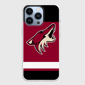 Чехол для iPhone 13 Pro с принтом Arizona Coyotes в Белгороде,  |  | arizona coyotes | hockey | nhl | нхл | хоккей