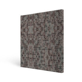 Холст квадратный с принтом Кольчуга в Белгороде, 100% ПВХ |  | Тематика изображения на принте: броня | железо | металл | текстура