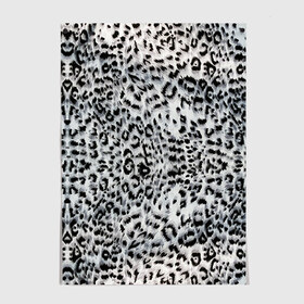 Постер с принтом White Jaguar в Белгороде, 100% бумага
 | бумага, плотность 150 мг. Матовая, но за счет высокого коэффициента гладкости имеет небольшой блеск и дает на свету блики, но в отличии от глянцевой бумаги не покрыта лаком | барс | леопард | ягуар