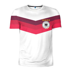 Мужская футболка 3D спортивная с принтом Сборная Германии по футболу в Белгороде, 100% полиэстер с улучшенными характеристиками | приталенный силуэт, круглая горловина, широкие плечи, сужается к линии бедра | germany